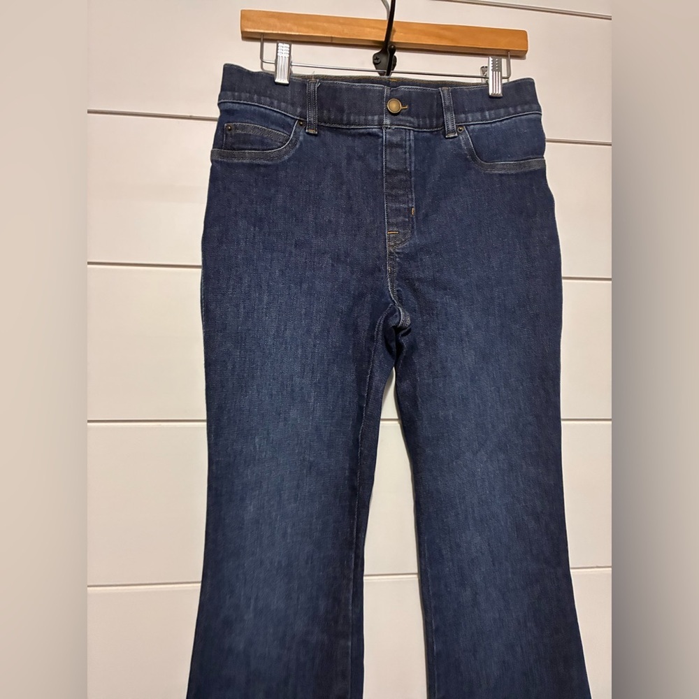 SPANX Indigo Wide Leg Jeans NWOT - Picture 11 of 14